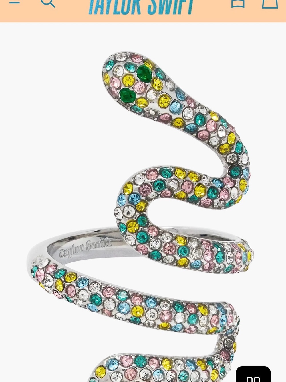🖤 Reputation Snake Ring Size 6 🖤 - Picture 4 of 4